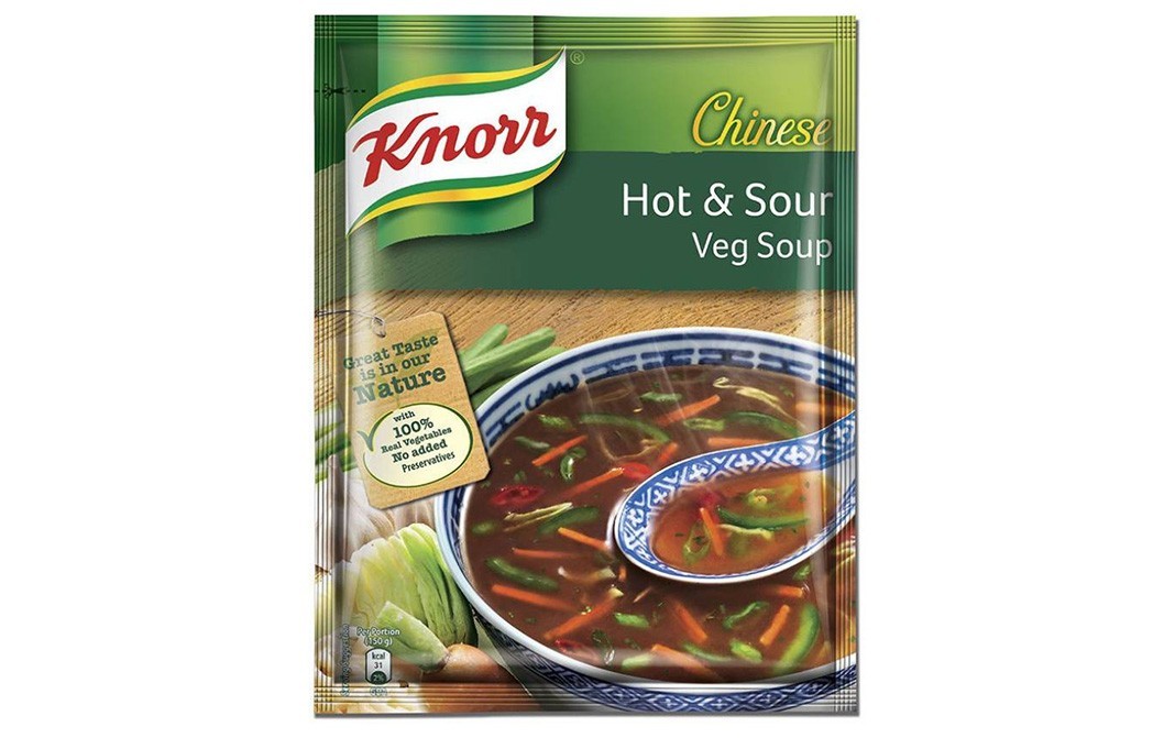 Knorr Chinese Hot and Sour Veg Soup   Pouch  43 grams